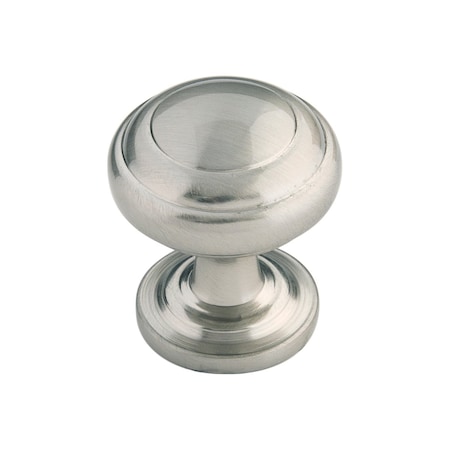 Hickory Hardware Knob 1 Inch Diameter P2286-SN